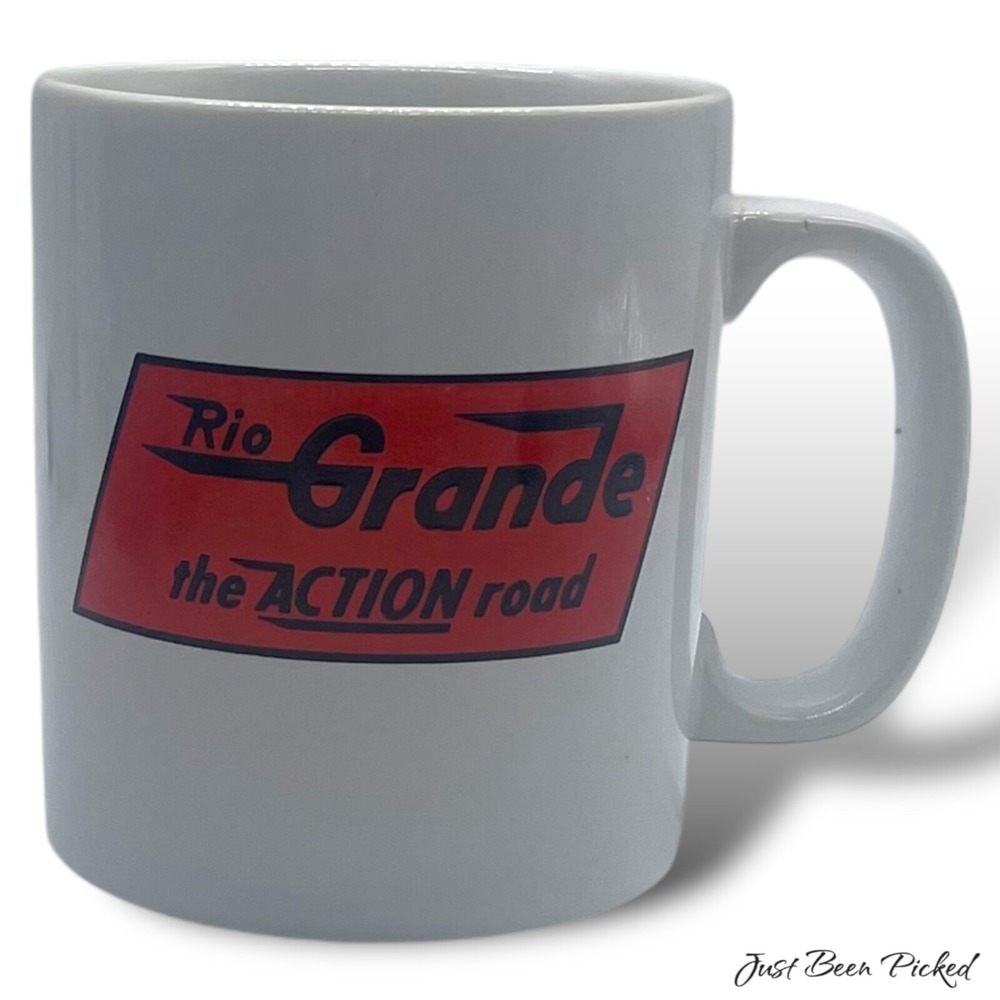 Rio Grande The Action Road‎ Railroad Railway Mug Transportation Advertising